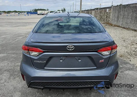 2022 Toyota Corolla Se из США, поврежденный, VIN 5YFS4MCE4NP121302